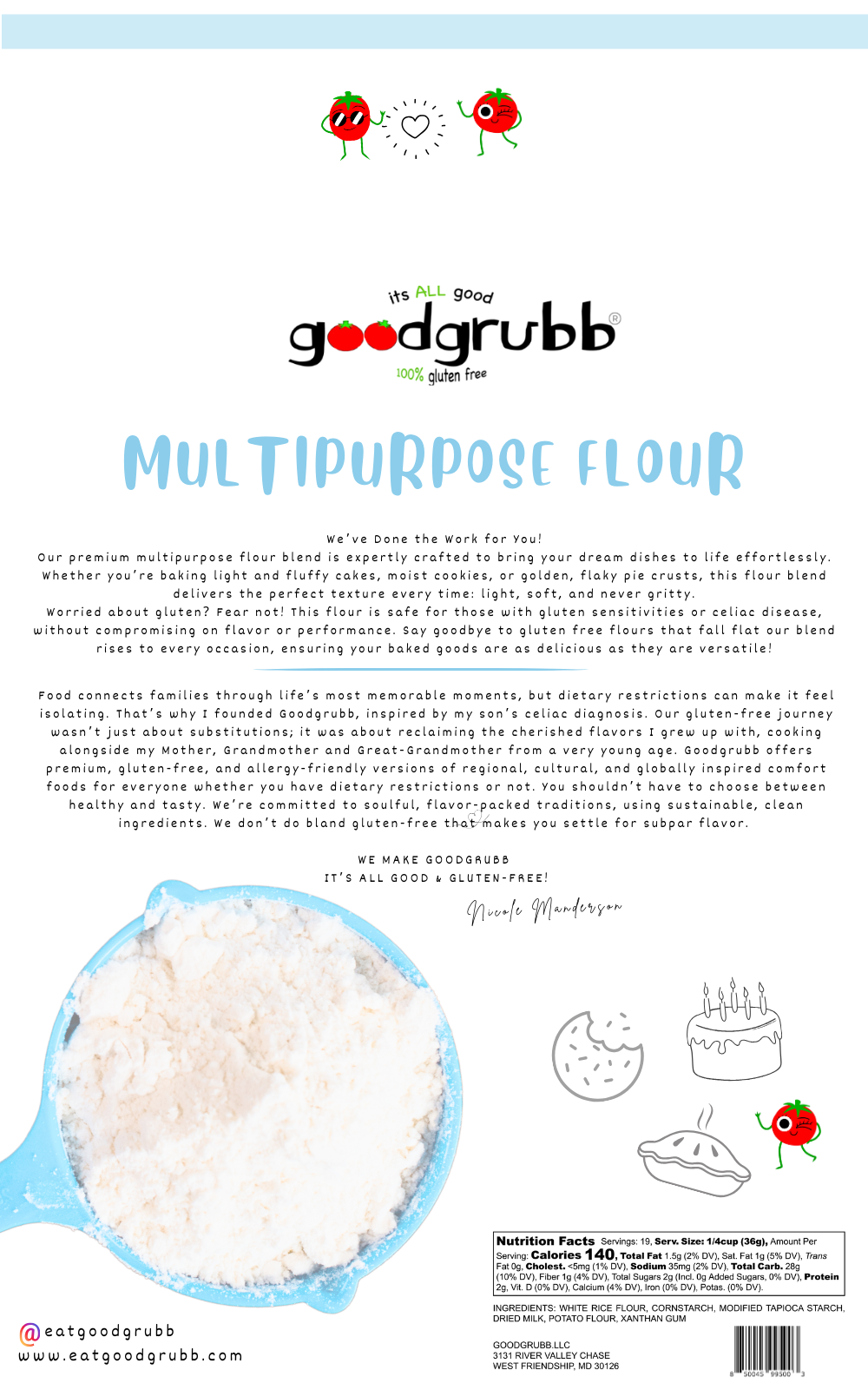Multipurpose Flour Blend