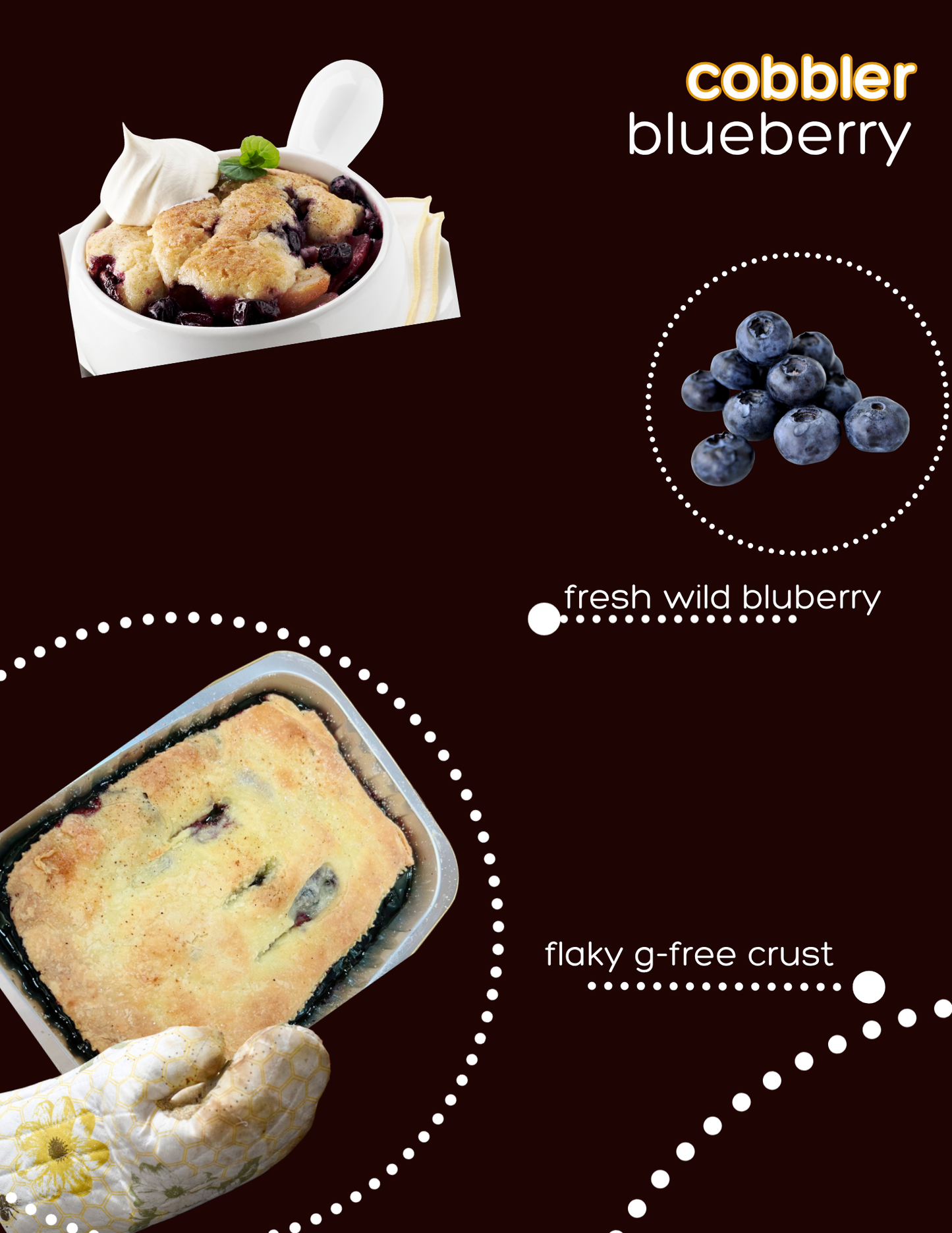 Aunt Marilyn's Blueberry Cobbler
