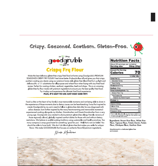 Fry Betta Crispy Fry Flour; Gluten Free