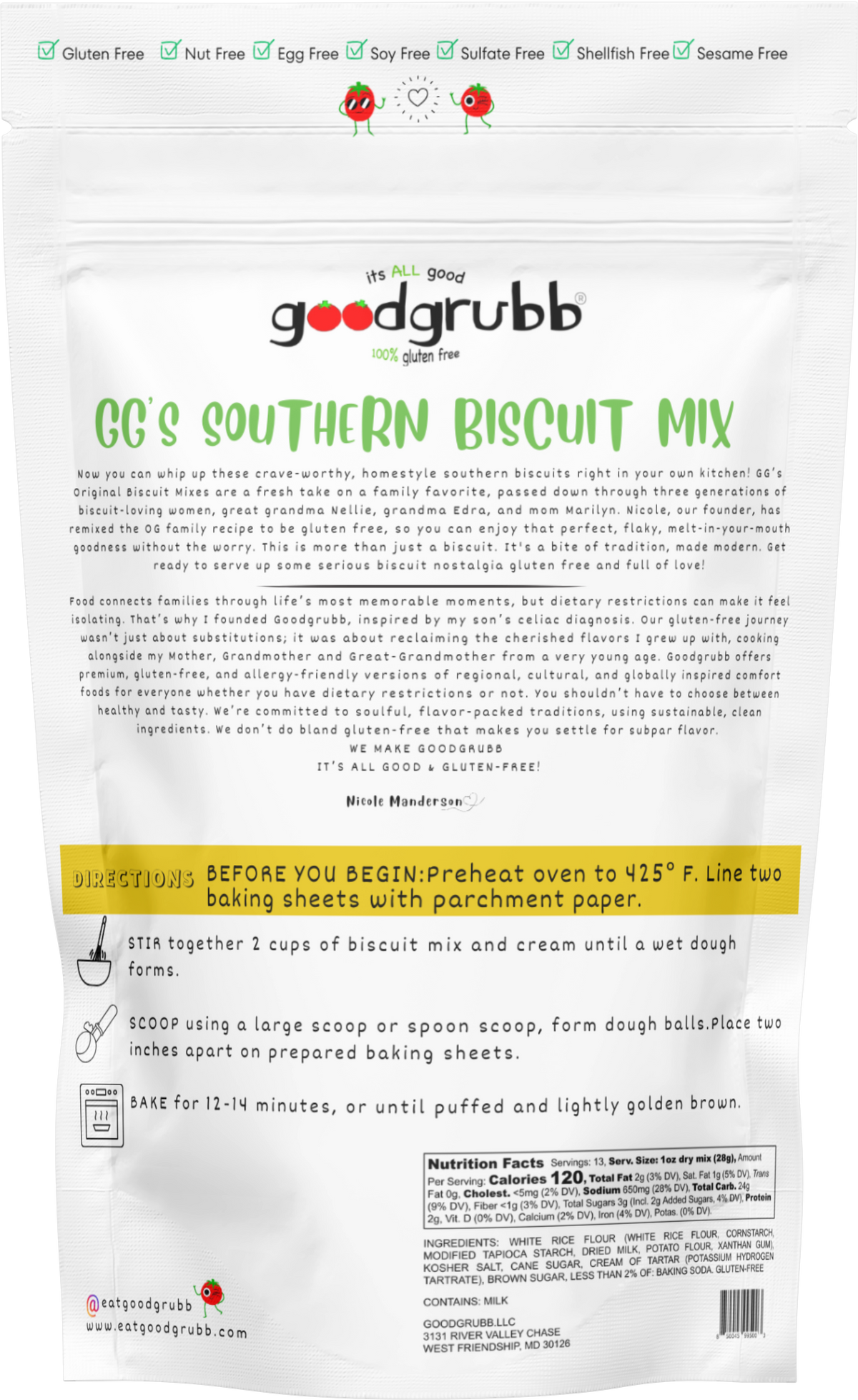GG’s Southern Biscuit Mix